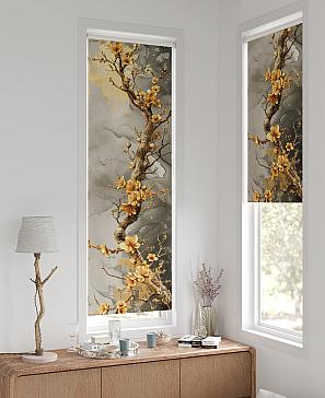 Рулонные <br>шторы «Флорко-611 - ширина 57 см, длина 170 см.»