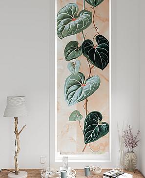 Рулонная штора «Флорко-621 - ширина 57 см, длина 170 см.» | фото 3