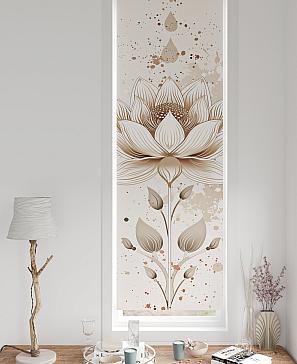 Рулонная штора «Флорко-623 - ширина 57 см, длина 170 см.» | фото 3