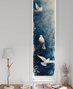 Рулонная штора «Нистан-609 - ширина 47 см, длина 170 см.» | фото 3