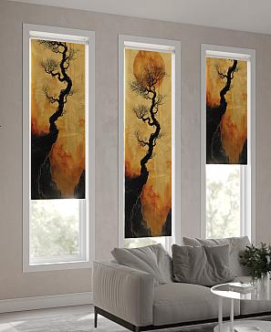 Рулонная штора «Изерэ-577 - ширина 47 см, длина 170 см.» | фото 3