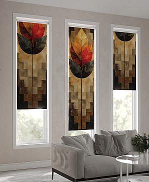 Рулонная штора «Изерэ-581 - ширина 47 см, длина 170 см.» | фото 3