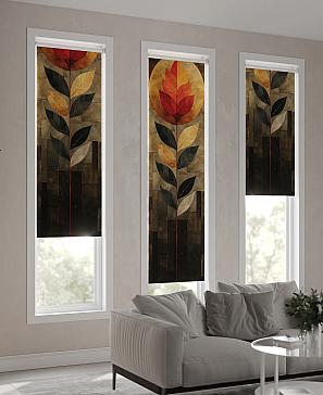 Рулонная штора «Изерэ-582 - ширина 47 см, длина 170 см.» | фото 3