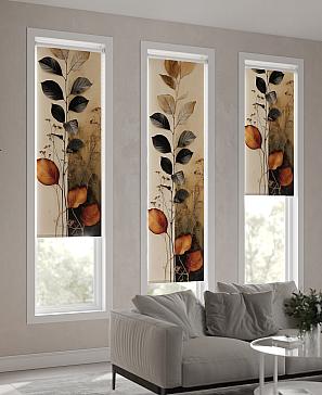 Рулонная штора «Изерэ-602 - ширина 47 см, длина 170 см.» | фото 3