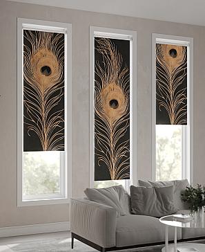 Рулонная штора «Изерэ-614 - ширина 47 см, длина 170 см.» | фото 3