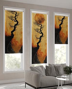 Рулонная штора «Фрезис-577 - ширина 57 см, длина 170 см.» | фото 3