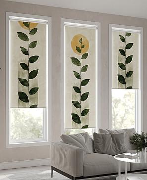 Рулонная штора «Фрезис-583 - ширина 57 см, длина 170 см.» | фото 3