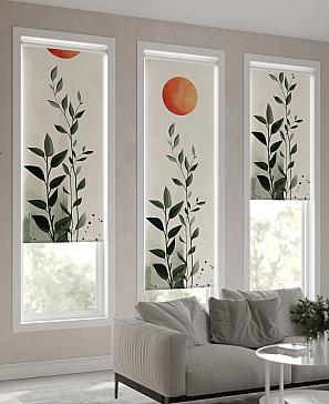 Рулонная штора «Фрезис-584 - ширина 57 см, длина 170 см.» | фото 3