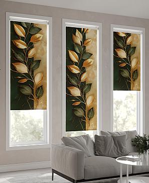 Рулонная штора «Фрезис-593 - ширина 57 см, длина 170 см.» | фото 3