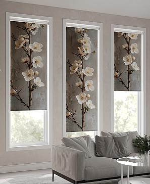 Рулонная штора «Фрезис-595 - ширина 57 см, длина 170 см.» | фото 3