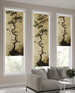 Рулонная штора «Фрезис-628 - ширина 57 см, длина 170 см.» | фото 3