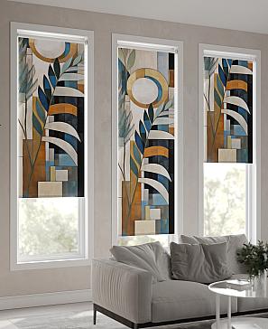 Рулонная штора «Фрезис-636 - ширина 57 см, длина 170 см.» | фото 3