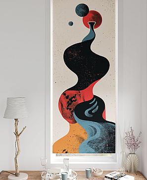 Рулонная штора «Онорэ - 908 - ширина 68 см» | фото 2