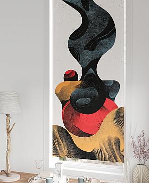 Рулонные шторы «Онорэ - 909 - ширина 68 см»