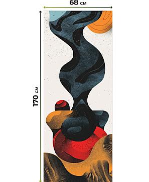 Рулонные шторы «Онорэ - 909 - ширина 68 см»