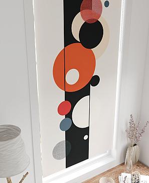 Рулонная штора «Онорэ - 910 - ширина 68 см» | фото 3