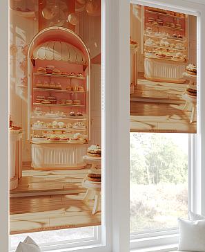 Рулонные шторы «Онорэ - 931 - ширина 68 см»