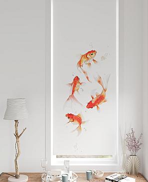 Рулонная штора «Онорэ - 946 - ширина 68 см» | фото 2