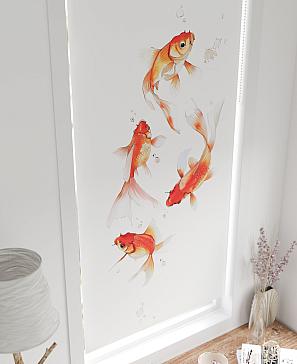 Рулонная штора «Онорэ - 946 - ширина 68 см» | фото 3