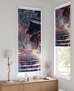 Рулонные шторы «Онорэ - 966 - ширина 68 см