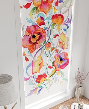 Рулонная штора «Онорэ - 973 - ширина 68 см» | фото 3