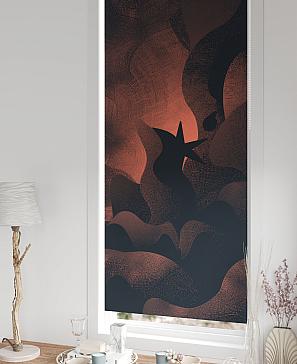 Рулонные шторы «Онорэ - 985 - ширина 68 см»