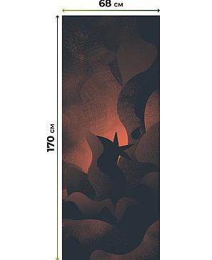 Рулонные шторы «Онорэ - 985 - ширина 68 см»