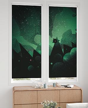 Рулонная штора «Онорэ - 986 - ширина 68 см» | фото 2