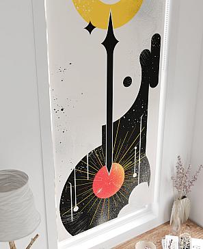 Рулонная штора «Онорэ - 993 - ширина 68 см» | фото 3