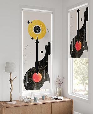 Рулонные шторы «Онорэ - 993 - ширина 68 см»