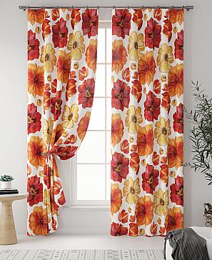 Комплект штор «Флораида (оранж)» | фото 3