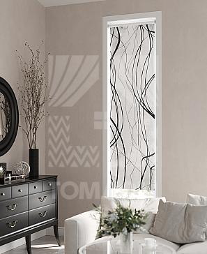 Рулонная штора «Изерэ - 91 - ширина 47 см» | фото 3