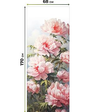 Рулонная штора «Пионы. ширина 68см.» | фото 3