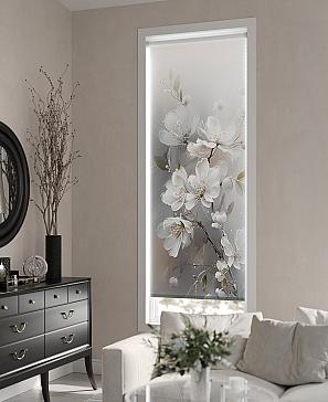 Рулонная штора.Череза. ширина 57см.