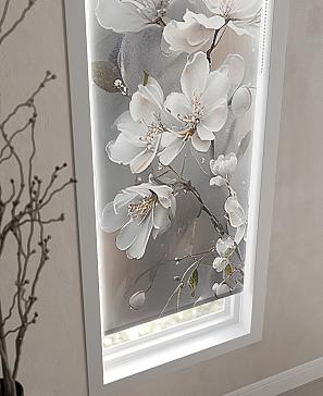 Рулонная штора «Череза - ширина 52 см»