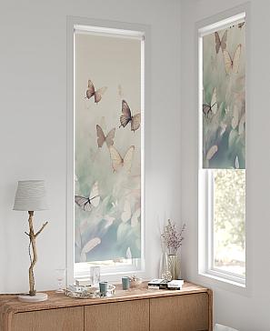 Рулонная штора  «Лунмикс - 08 - ширина 47 см»