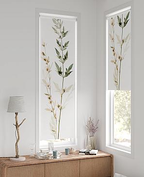 Рулонная штора  «Лунмикс - 15 - ширина 47 см»