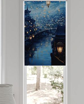 Рулонная штора «Лунмикс - 04 - ширина 57 см» | фото 3