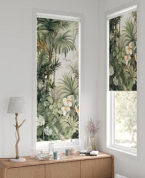 Рулонная штора  «Лунмикс - 09 - ширина 57 см»