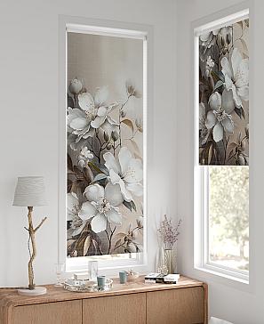 Рулонная штора  «Лунмикс - 11 - ширина 68 см»