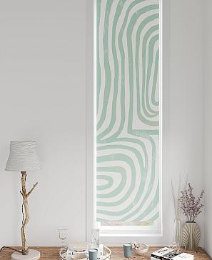 Рулонная штора «Нистан - 105 - ширина 47 см» | фото 3