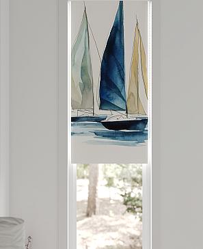 Рулонная штора  «Нистан - 108 - ширина 47 см»