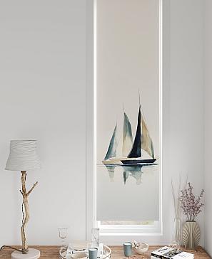 Рулонная штора «Нистан - 109 - ширина 47 см» | фото 3