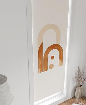 Рулонная штора  «Нистан - 112 - ширина 47 см»