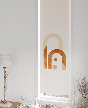 Рулонная штора  «Нистан - 112 - ширина 47 см»