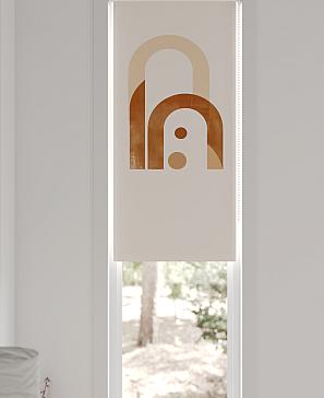 Рулонная штора  «Нистан - 112 - ширина 47 см»