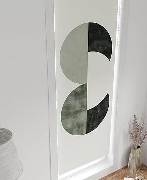 Рулонная штора  «Нистан - 121 - ширина 47 см»