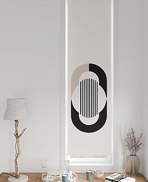 Рулонная штора «Нистан - 124 - ширина 47 см» | фото 3