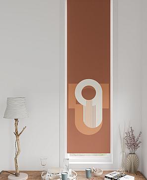 Рулонная штора «Нистан - 125 - ширина 47 см» | фото 3