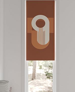 Рулонная штора  «Нистан - 125 - ширина 47 см»